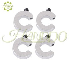 Linear Rails 2Pcs SBR20-2200mm & 4× SBR20UU Bearing Blocks & 4×20mm Fixing Rings