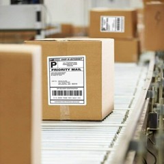 1-20x 500/Stack 4×6 Fanfold Direct Thermal Shipping Labels Blank for Zebra&Rollo