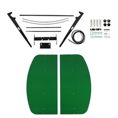 Green Tuff Top Tractor ROPS Canopy 52″ X 52″ For Tractor Mowers Umbrella