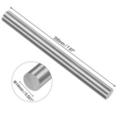 Round Metal Rods 14mm x 200mm High Speed Steel (HSS) Lathe Bar Stock
