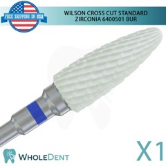 Cross Cut Standard Zirconia Bur Ø6mm 6400501 Dental Lab Fresas Low Speed