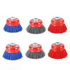Nylon Filament Abrasive Wire Grinding Wheel Brush Metal Polishing Rust Removal