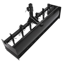 55″ Tow Behind Box Scraper Blade Three-Point Quick Hitch For Cat 0 Cat 1 Tractor