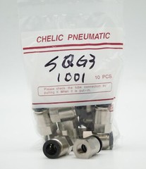 CHELIC SQG3 1001 Ø10-1/8″ BSPT Female push to connector Fitting (10 PCS PER BAG)