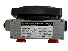 NEW MID WEST INSTRUMENT 120AA-00-00 PRESSURE GAUGE