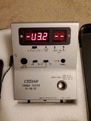 Cedar Digital Torque Tester DI-4B-25 for impact tools, “Tested / Working”