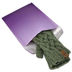 Pink and Purple Gradient Slide 6×10 inch Colored Poly Bubble Mailers Combo, Uniq