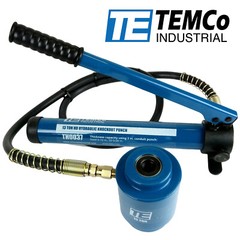 TEMCo Hydraulic Knockout Punch Driver Electrical Conduit Hole KO Tool 3/4″-16