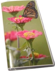 3 Year 2025 2026 2027 Pocket Calendar Planner with Note Pad Wildlife & Flower…