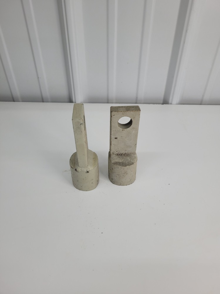 Air Cylinder Clevis Rods Heavy Duty 3/4 Pin Hole 3/4 Thread Qty 1 Yellow Gray b4