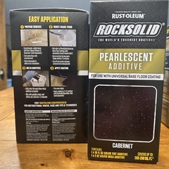 Rust-Oleum RockSolid Pearlescent Epoxy Additive. Cabernet 🔥🔥