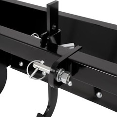 55″ Tow Behind Box Scraper Blade Three-Point Quick Hitch For Cat 0 Cat 1 Tractor