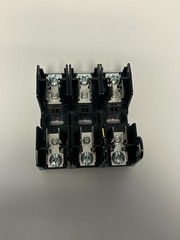 New Eaton Bussman HM25030-xSR Fuse Block 250V-30A 3 Pole Class H or R Fuses 8pcs