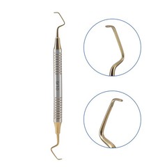 7pcs Periodontal Montana Jack Sickle Scaler Light Double Ended Dental Instrument