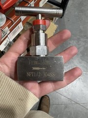 Stainless Steel Panel Mount Needle Valve – 1/2″