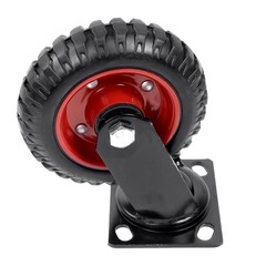 4 Pack 6 Inch Heavy Duty Caster Wheels Fixed Caster Wheels Swivel Caster Wheels