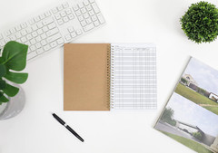 Accounting Ledger Books for Home Budget Tracking, Business Bookkeeping