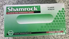 Shamrock Synthetic Vinyl Examination Gloves