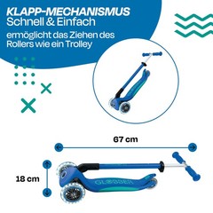 Primo Foldable Plus Lights Scooter – Kick Scooter Kids Ages 3 and Up Scooter 120…