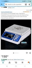 Inventory Weight Scale 15kg and 0.5g Accurate Industrial Piece Counting Scale