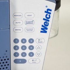 Welch 2028 Self-Cleaning Dry Vacuum System Laboratory Vacuum Pump Tested Working