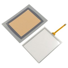 Touch Screen Panel Glass Digitizer PanelView Plus 7 2711P-T6C21D8S+Overlay Film