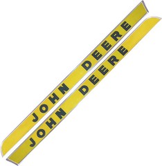 AR28048 Side Molding Set Raised Letter for John Deere 1010 2010 3010 ++ Tractors