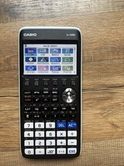 Casio fx-CG50 Graphing Calculator, Large Backlit LCD Display, Battery