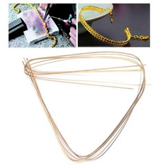 4pcs 0 . 5mm 0 . 7mm 1 . 0mm 1 . 5mm Gold Silver Copper Welding Rods , Flexib…