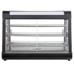 3-Tier 35″ Commercial Food Warmer Display Countertop Pizza Cabinet 1500W ROVSUN