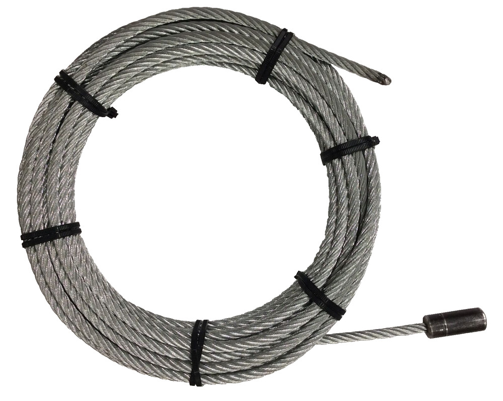 Water Service Trenchless Line Mini Slice Puller Replacement Cable 1/4”x 100’