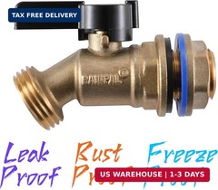 RBS005 Brass Water Container/Rain Barrel Quarter Turn Spigot(LF Compliant, For O