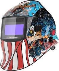 Auto Darkening Welding Mask 4 Arc Sensors 1/25000s Response UV/IR Protection​