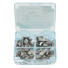 20 sets Dental Orthodontic Buccal Tube 1st 2nd Molar MBT Roth 022 Bondable Tubes