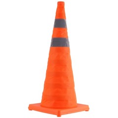 VEVOR Safety Cones 4 pcs 28″ Collapsible Traffic Cones with Reflective Collars