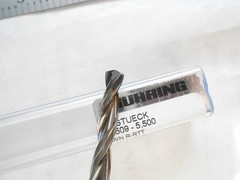 NEW GUHRING SOLID CARBIDE 15XD H.P. DRILL 5.50MM CUT DIA. X 110MM FL X 150MM OAL