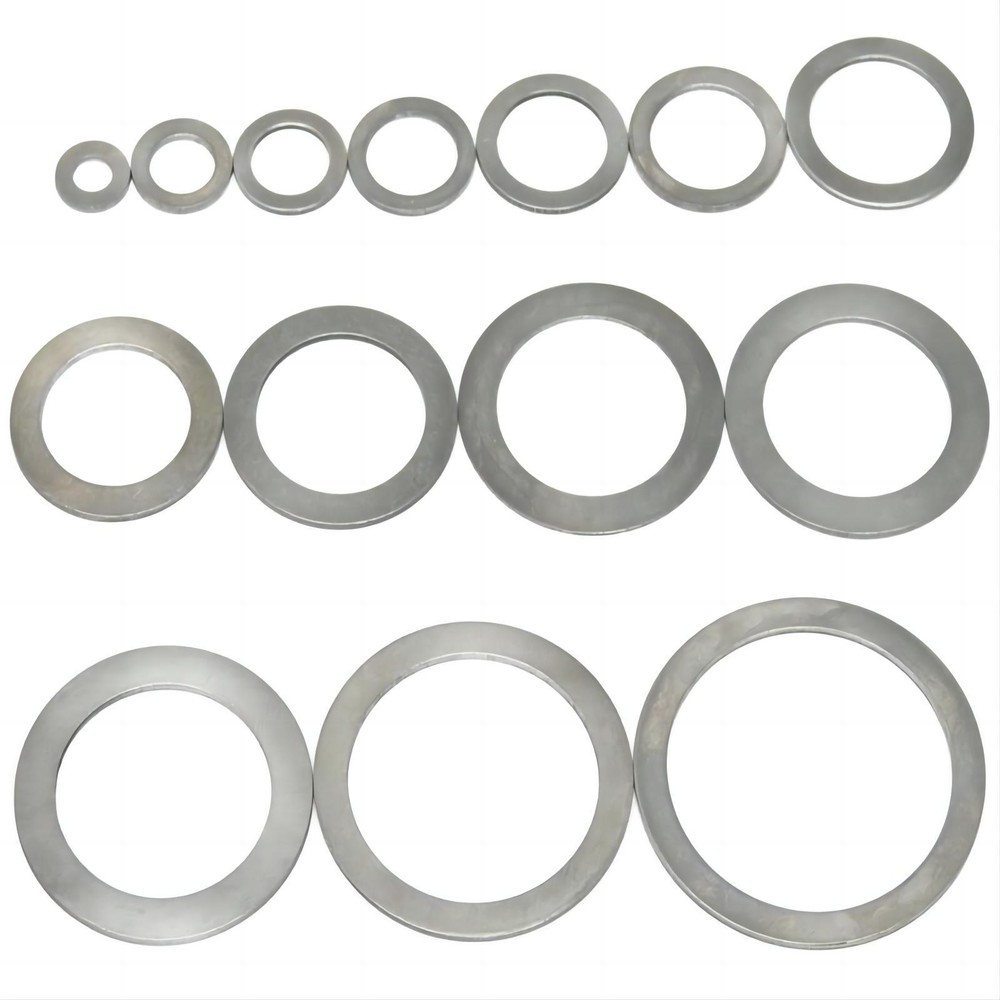 100x Shim Washers 0.1mm/0.25mm/0.3mm/0.5mm/0.8/1.0mm Thick DIN 988 High Quality