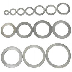 100x Shim Washers 0.1mm/0.25mm/0.3mm/0.5mm/0.8/1.0mm Thick DIN 988 High Quality