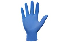 Blue Nitrile Exam Gloves (#4522PF)-Powder Free-SureTouch | SAS Safety – 1000/cs