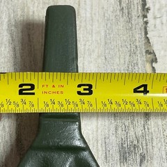 3-1/2″ x 6″ Chisel Bit Spade Scraper Shovel Tool Military New Old Stock 595050FT