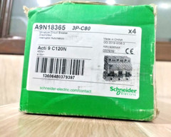 1PC A9N18365 SCHNEIDER CIRCUIT BREAKER Acti9 C120N 3P – 80A – C curve NEW