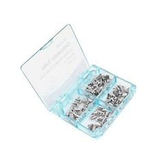 80Pcs Dental Orthodontic Buccal Tube 1st Molar Roth / MBT 0.018 Non-Convertible