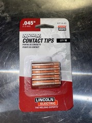Lincoln Electric Magnum Contact Tip Standard 0.045 in 10/Pack Kp14-45