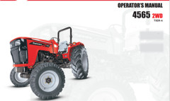 Mahindra 4565 2WD Service Manual and Tractor Operator Manual FREE SHIPPING