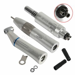 Dental Slow Low Speed Straight Handpiece Air Motor 4Holes E-type NSK STYLE WY4