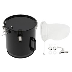 6 Gallon Grease Disposal Bucket with Leak-Proof Design and Convenient Faucet
