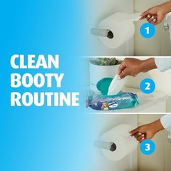 Flushable Wipes, 320 Total Wipes, 8 Packs of 40, Soft & Strong, Bathroom Hygiene