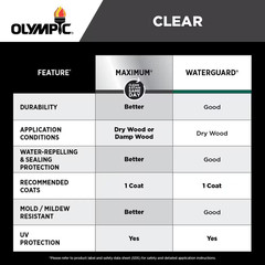 Waterguard 11 Oz. Clear Exterior Waterproofing Wood Sealer Spray
