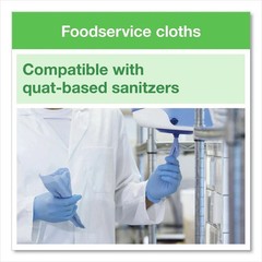 Tork 192192 13″ x 24″ Foodservice Cloth – White (150/Carton) New
