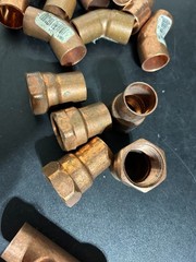 75 -NIBCO MUELLER EPC 3/4″ COPPER FITTINGS SWEAT SOLDER MADE IN USA